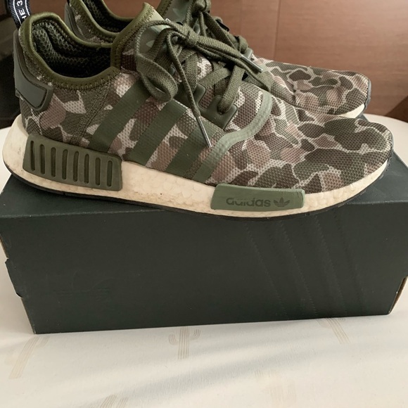 Adidas original NMD R1 Boost camo sneakers 8 - Picture 3 of 6